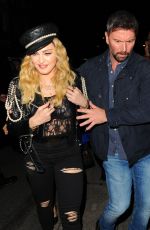 MADONNA Night Out in London 10/27/2016