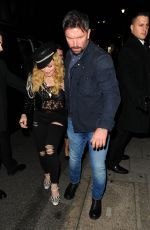 MADONNA Night Out in London 10/27/2016