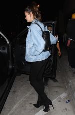 MAIA MITCHELL Out for Dinner in West Hollywood 10/07/2016