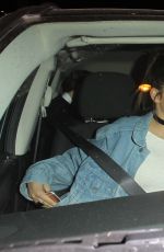 MAIA MITCHELL Out for Dinner in West Hollywood 10/07/2016