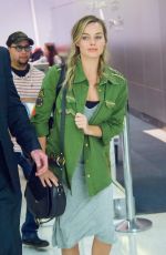 MARGOT ROBBIE at JFK Airport in New York 10/02/2016