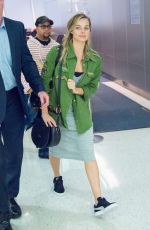 MARGOT ROBBIE at JFK Airport in New York 10/02/2016