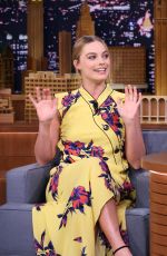MARGOT ROBBIE at Tonight Show Starring Jimmy Fallon in New York 09/29/2016