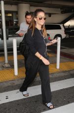 MARIA MENOUNOS at Los Angeles International Airport 10/21/2016