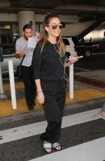 MARIA MENOUNOS at Los Angeles International Airport 10/21/2016