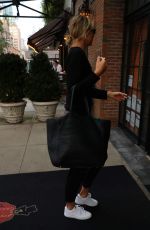 MARIA SHARAPOVA Leaves Her Hotel in New York 10/03/2016