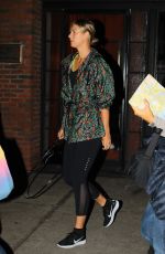 MARIA SHARAPOVA Leaves Her Hotel in New York 10/03/2016