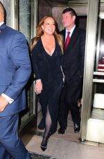 MARIAH CAREY Night Out in Los Angeles 10/19/2016