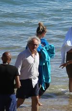 MARION COTILLARD in Swimsuit on the Set of 