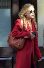 MARY KATE OLSEN Leaves Her Hotel in New York 10/07/2016