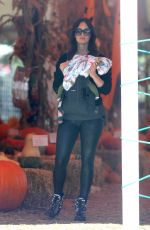 MEGAN FOX at a Pumpkin Patch in Malibu 10/15/2016
