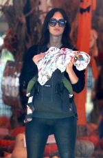 MEGAN FOX at a Pumpkin Patch in Malibu 10/15/2016