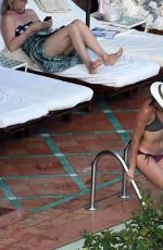 MEGHAN MARKLE in Bikini at a Pool in Positano 08/18/2016