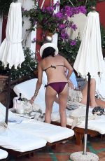 MEGHAN MARKLE in Bikini at a Pool in Positano 08/18/2016