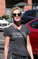 MELANIE GRIFFITH Out and About in Beverly Hills 10/03/2016