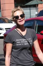 MELANIE GRIFFITH Out and About in Beverly Hills 10/03/2016