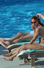 MELANIE SYKES in Bikini in Ibiza 10/11/2016