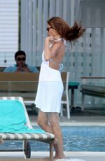 MELANIE SYKES in Bikini in Ibiza 10/11/2016