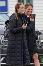 MELISSA BENOIST on the Set of 