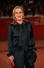 MERYL STREEP at Florence Foster Jenkins Rome Film Festival Premiere 10/20/2016