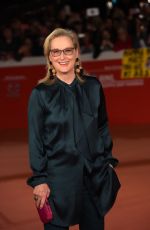 MERYL STREEP at Florence Foster Jenkins Rome Film Festival Premiere 10/20/2016