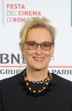 MERYL STREEP at Florence Foster Jenkins Rome Film Festival Premiere 10/20/2016