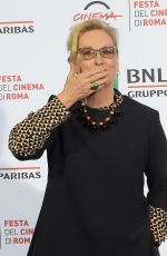 MERYL STREEP at Florence Foster Jenkins Rome Film Festival Premiere 10/20/2016