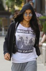 MICHELLE RODRIGUEZ Out and About in Beverly Hills 10/07/2016