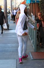MICHELLE RODRIGUEZ Out and About in Los Angeles 10/10/2016