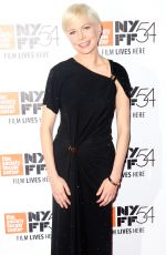 MICHELLE WILLIAMS at ‘Certain Women’ Premiere at 54th New York Film Festival 10/03/2016