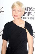 MICHELLE WILLIAMS at ‘Certain Women’ Premiere at 54th New York Film Festival 10/03/2016