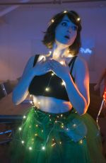 MILANA VAYNTRUB at a Halloween Party in Hollywood 10/28/2016