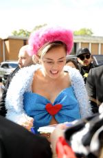 MILEY CYRUS at Campaigning for Hillary Clinton at George Mason University in Virginia 10/22/2016