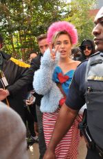 MILEY CYRUS at Campaigning for Hillary Clinton at George Mason University in Virginia 10/22/2016