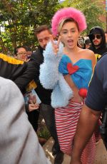 MILEY CYRUS at Campaigning for Hillary Clinton at George Mason University in Virginia 10/22/2016