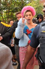 MILEY CYRUS at Campaigning for Hillary Clinton at George Mason University in Virginia 10/22/2016