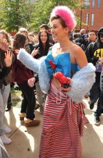 MILEY CYRUS at Campaigning for Hillary Clinton at George Mason University in Virginia 10/22/2016