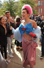 MILEY CYRUS at Campaigning for Hillary Clinton at George Mason University in Virginia 10/22/2016