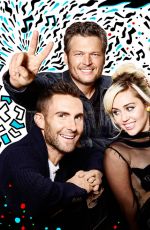 MILEY CYRUS for The Voice 2016 Promos