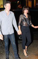 MILLA JOVOVICH Out and About in New York 10/07/2016