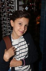 MILLIE BOBBY BROWN at Planet Hollywood Times Square in New York 10/08/2016