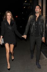 MILLIE MACKINTOSH at Ours Restaurant in Kensington 10/20/2016