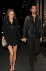 MILLIE MACKINTOSH at Ours Restaurant in Kensington 10/20/2016