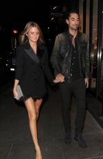 MILLIE MACKINTOSH at Ours Restaurant in Kensington 10/20/2016