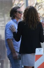 MINNIE DRIVER Out and About in Los Angeles 10/19/2016