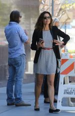 MINNIE DRIVER Out and About in Los Angeles 10/19/2016