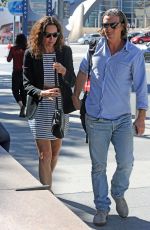 MINNIE DRIVER Out and About in Los Angeles 10/19/2016