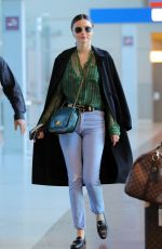 MIRANDA KERR at CDG Airport in Paris 10/04/2016