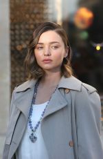 MIRANDA KERR on the Set of a Louis Vuitton Photoshoot in Paris 10/04/2016