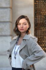 MIRANDA KERR on the Set of a Louis Vuitton Photoshoot in Paris 10/04/2016